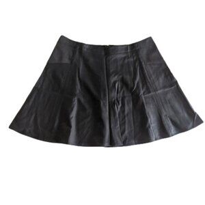 BCBG Black Mini Skater Skirt Size Large